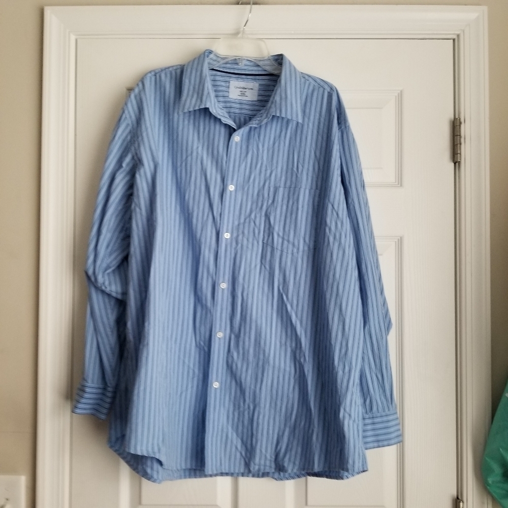 Croft & Barrow Easy Care Men's Stripe Button Down Long Sleeve Shirt